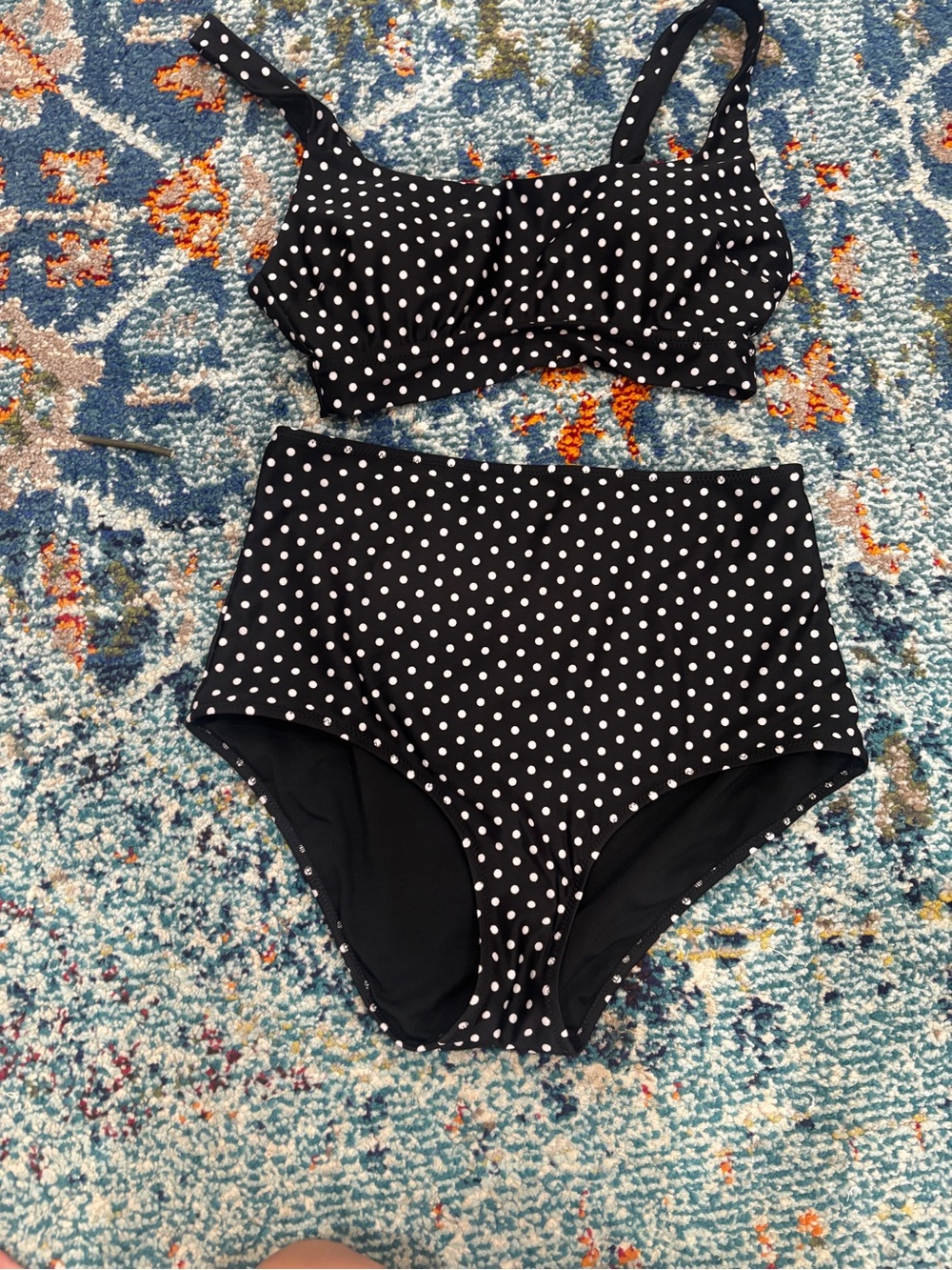 Aerie polkadot swimsuit